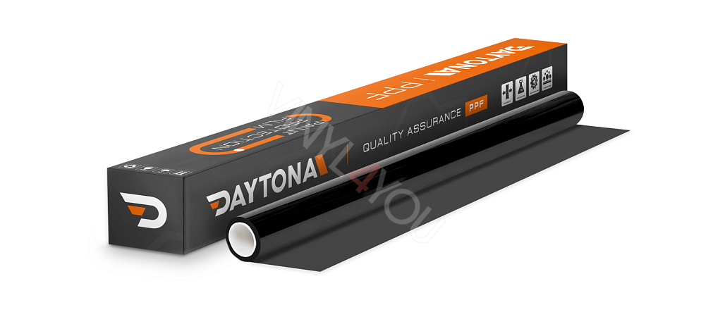 Черная глянцевая полиуретановая пленка DAYTONA PPF S200