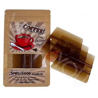 Ракель с запахом SmellGood ProWrap Coffee, жесткость 63, прозрачный коричневый, 95 х 70 мм