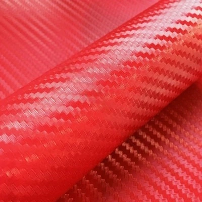 Пленка Красный карбон 3D